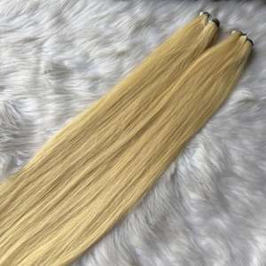 มัดผม613ดิบแบบคู่ผมมนุษย์เส้นผมตรงขนาด8-30นิ้วยังไม่ผ่านกระบวนการเกรด12A - Product Image 3