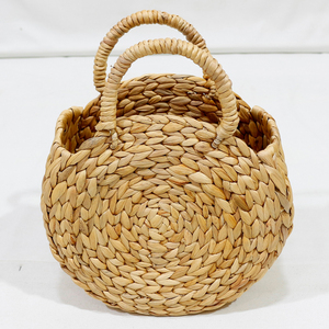 Bolsos de mano de mujer de fábrica de Artex Dong Thap, bolso de mano de paja de cuero tejido hecho a mano, bolso de mano informal de algas marinas de Vietnam - Product Image 1