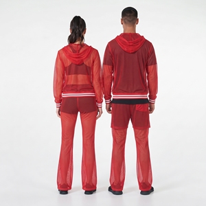 Conjunto Deportivo Transparente con Cierre para Mujer, Ropa Deportiva Elegante, Conjunto Deportivo Transparente Sexy, Conjunto Deportivo Unisex Transparente a la Moda - Product Image 5