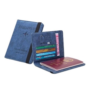 Premium Genuine Leather <b>Passport</b> Holder Luxury Travel <b>Wallet</b> Full Grain Leather <b>Passport</b> Cover Wholesale Bulk LPH-0319 - Product Image 1