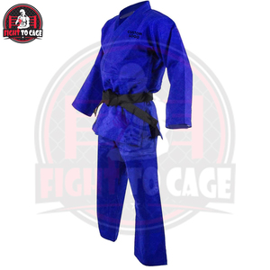 Traje de Judo Totalmente Personalizado de la Más Alta Calidad, Transpirable, 100% Algodón, Ropa de Artes Marciales con Corte Automatizado y Costuras Resistentes - Product Image 2