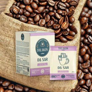 Kafei อายุการเก็บรักษา2ปีกาแฟอาราบิก้าคั่วสูง250กรัมพื้นดิน dalakon da SAR Mellow รสชาติปิดผนึกซิปกระเป๋าขายส่งเวียดนาม - Product Image 3