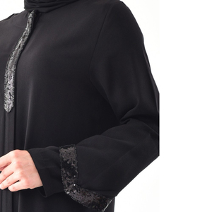 <b>Women</b> Contemporary Fashion <b>Abaya</b> Dress Elegant Full Length Modest Robe For Casual Outings Formal Events And Travel - Product Image 5