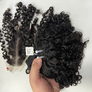Cheveux humains de haute qualité Pixie naturel vietnamien Extensions de cheveux bouclés pour les femmes en gros prix d'usine produits tendance - Product Image 6
