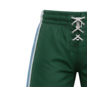 Men Olive <b>Green</b> Sublimated Ice Hockey Printed Shorts Polyester Drawstring Side Stripe Sports Shorts Performance Team Apparel - Product Image 3