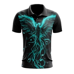 Chemises polo en gros, design personnalisé, chemise polo vierge, logo de sublimation, chemise polo - Product Image 1