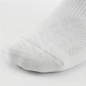 <b>Knee</b> <b>High</b> Soccer <b>Socks</b> Black <b>White</b> Solid Color Breathable Knitted for Adults Football Sports Use - Product Image 6