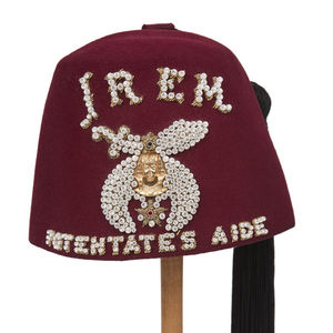 Chapeau Fez Maçonnique Sur Mesure pour Maître Maçon, Modèle RYAN COURT avec Pompon Doré, Régalia Maçonnique, Casquette Shriner – Promotion sur les Chapeaux Fez Sur Mesure - Product Image 5