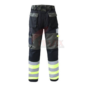 Pantalons de travail en coton respirants, pantalons utilitaires avec tissu renforcé pour l'entretien industriel et les tâches d'atelier - Product Image 3