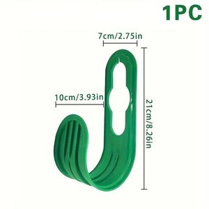 Soporte limpio montado en la pared para tubería de riego de jardín Gancho conveniente para almacenamiento - Product Image 4