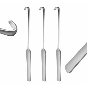 3 Pcs Spay Snook Hook 8" Ovariectomy Veterinary Surgical Instrument Set German Customized Surgical Instruments - Product Image 6