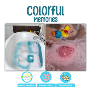 Bolas de baño de etiqueta privada de Venta caliente, bolas de baño de burbujas coloridas personalizadas, muñecas integradas, juegos de regalo de precio competitivo OEM - Product Image 6