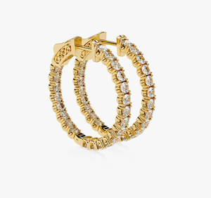Boucles d'oreilles pendantes en or plaqué vintage avec diamants cultivés en laboratoire IGI personnalisés, bijoux fins pour fiançailles et mariage, vente en gros pour femmes - Product Image 2