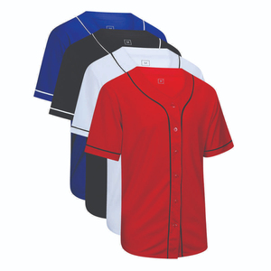 Uniformes de Béisbol al por Mayor, Camisetas de Béisbol Personalizadas, Nuevas Camisetas de Béisbol Lisas, Diseño Personalizado para Jóvenes y Hombres - Product Image 4