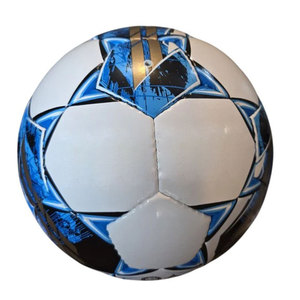 Ballon de football thermocollé sans couture en PU taille 5 – Ballon de sport avancé pour matchs et entraînements – Vente en gros OEM - Product Image 1