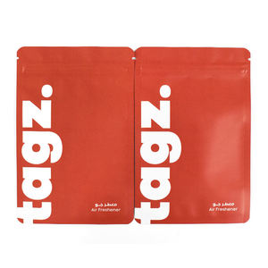 Sacs en mylar recyclables, imprimés sur mesure, à fermeture à glissière sur 3 côtés, refermables, pour l'emballage d'accessoires électroniques - Product Image 4