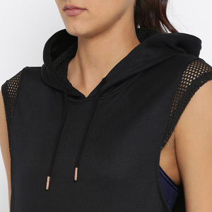 Sudadera Moderna con Capucha sin Mangas para Mujer, Estilo Informal, Ligera, Suave al Tacto, Corte Holgado, a la Moda - Product Image 5