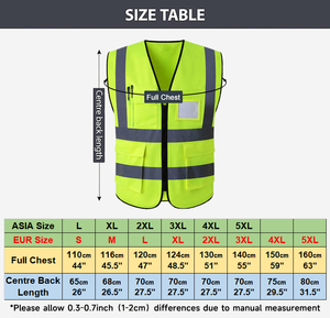 High Visibility Reflective Safety Vest <b>Jacket</b> Custom Logo Industrial Security <b>Construction</b> Uniform <b>Work</b> Clothing - Product Image 3