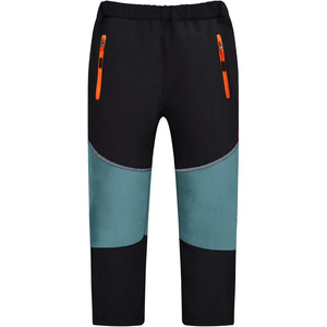 Pantalons de ski et de randonnée en softshell pour garçons et filles, doublés de polaire, imperméables, pour enfants, pantalons d'extérieur - Product Image 1
