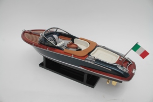 บริษัท จีเอ เอ็น เฮียน จำกัด รุ่น SB0055P-40D เรือจำลองไม้ตกแต่งบ้านสไตล์โมเดิร์นรักษ์โลก ผลิตด้วยมือ จากเมืองโฮจิมินห์ - Product Image 4