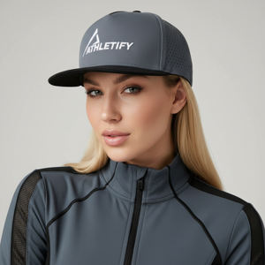 Gorra de Béisbol Softshell Personalizada con Logotipo OEM de Athletify, Cierre Trasero Ajustable, Estilo Deportivo para Deportes, con Sublimación/Bordado Digital - Product Image 1