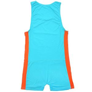Custom Wholesale Sublimated Youth Adult Women Low Cut Wrestling Singlet Custom Sportswear Weightlifting Singlet - Product Image 6