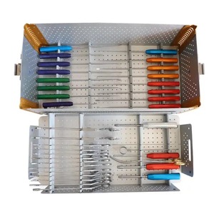 Ensemble d'instruments chirurgicaux pour la décompression vertébrale, la fixation vertébrale, la préparation osseuse et la chirurgie orthopédique professionnelle - Product Image 4