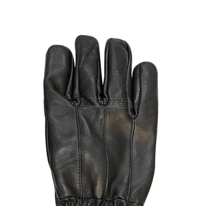 Guantes de Cuero Negros Estilo Vintage, Diseño Personalizado, Dedos Completos, para Clima Frío, Invierno, Conducción, Motocicleta - Product Image 5