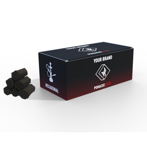 Briquetas de carbón de cachimba Premium de etiqueta privada OEM hechas 100% carbón de cáscara de coco Fábrica de Indonesia Personalice su propia marca - Product Image 1