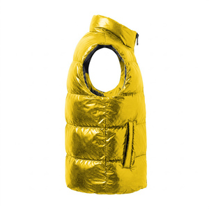 Chaleco Acolchado Casual Personalizado para Hombre con Bolsillos, Ecológico, Impermeable y Cortavientos, Ropa de Invierno para Marcas de Streetwear Estadounidenses - Product Image 4