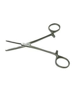 Instrumentos Quirúrgicos, Pinzas Kelly 5/12 14cm Curvas y Rectas, Acero Inoxidable Manual, Aprobadas por CE, Grado A+, Uso Hospitalario - Product Image 3