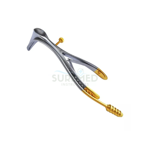 Spéculum nasal Killian avec vis de réglage à cliquet, en acier inoxydable, instrument chirurgical manuel ORL, norme de sécurité MOL - Product Image 4