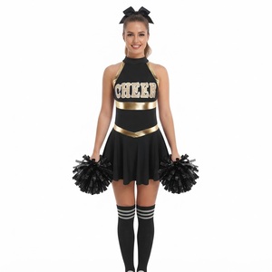 Uniforme de cheerleading personnalisé pour lycée, vêtements d'équipe légers et respirants pour femmes, fabricant OEM ODM en gros - Product Image 2