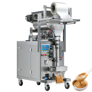 Machine d'emballage de beurre de cacahuète avec réservoir de mélange pour miel, détergent, sauce, ketchup, pâte, mayonnaise, shampoing, remplissage automatique - Product Image 1