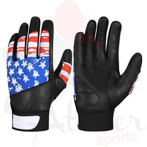 Guantes de Bateo de Béisbol para Hombre de la Mejor Calidad Hechos en Pakistán, Guantes de Bateo de Béisbol Profesionales Totalmente Personalizados - Product Image 3