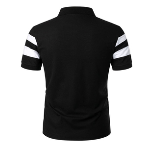 Chemises polo personnalisées pour hommes, style boutonné, respirantes, élégantes, en coton sublimé - Product Image 2