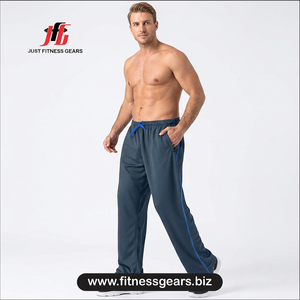 กางเกงวอร์มออกกำลังกายผู้ชายแบบมีแถบข้าง - Product Image 1