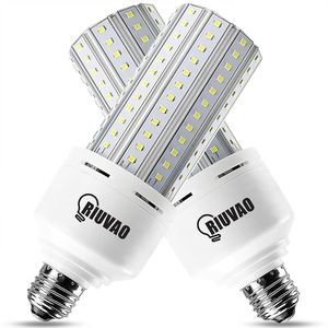 Confezione da 2 Lampadine LED a Pannocchia di Mais da 600W Equivalenti, 7500 Lumen, 5000K Luce Bianca Fredda Diurna, Ampia Copertura, Attacco E26/E27 Medio - Product Image 1