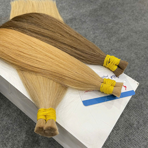 Extensions de cheveux Remy vietnamiens double drawn disponibles à la commande, sans perte, de haute qualité, naturellement lisses et pleines pointes - Product Image 5