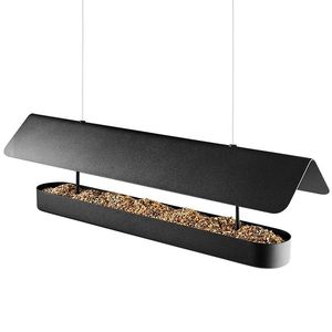 Nichoir suspendu pour oiseaux, mangeoire à oiseaux en métal, maison décorative pour oiseaux d'extérieur, nid d'oiseaux suspendu pour jardin - Product Image 1