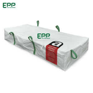 Platten FIBC de gran venta, FIBC autoportante para polvos, bolsas de polipropileno tejido transpirable tubular, Big Bag UN, bolsa FIBC para asbesto - Product Image 5