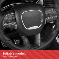 Kit de garniture de volant sport de luxe résistant à l'usure en fibre de carbone, spécial Blackstone HS-128 Challenger, pour l'intérieur de la voiture