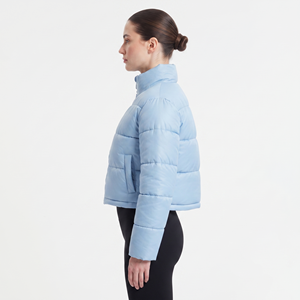 Wholesale <b>Lightweight</b> Warm Bubble Packable Coat Plus Size Winter Women's Duck Down Puffer <b>Jacket</b> for Women - Product Image 2