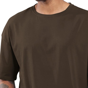 Camiseta Casual de Cuello Redondo y Manga Corta para Hombre de Clush Industries, 100% Algodón, Corte Regular, Secado Rápido, Transpirable, Tejido Sólido - Product Image 4