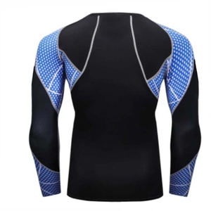 Rashguard BJJ personnalisé en polyester respirant, imprimé par sublimation, haute qualité, design personnalisé, pour hommes. - Product Image 2