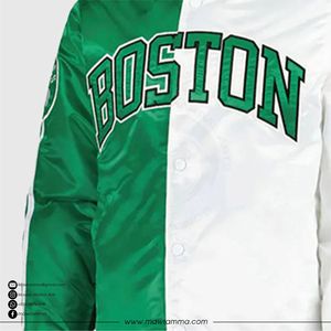 Chaqueta Bomber de Satén con Parches Sublimados en la Parte Delantera para Hombre, Chaqueta Varsity con Logotipo Personalizado y Bordado 3D, Estilo Urbano, Oversize, Vintage - Product Image 5