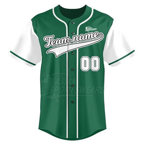 Nueva Llegada de Ropa Deportiva, Jersey de Béisbol con Nombre Personalizado Impreso, Tela 100% Poliéster, Mejor Precio - Product Image 2