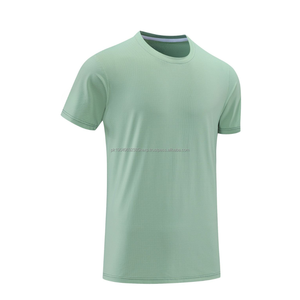 T-shirt de sport formel à manches courtes imprimé, en tricot solide, avec logo personnalisé OEM, sensation de fraîcheur, bouton, pour homme et femme - Product Image 3
