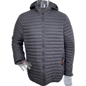 Blouson matelassé brillant pour homme, manteau d'hiver personnalisé, chaud et rembourré, style streetwear, vêtements d'extérieur, vente en gros, fournisseur OEM - Product Image 2