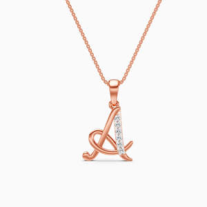 JEWELLERY PLANET - Colgante de Diamante Cultivado en Laboratorio con Diseño Floral para Mujer, 1.02 Ct |   Oro Rosa Blanco y Amarillo de 9K, Estilo Moderno para Fiestas y Eventos - Product Image 3